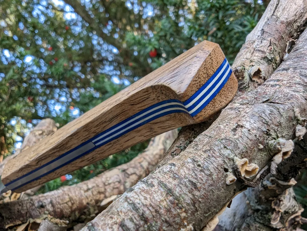 Couteau artisanal Baby Bonap manche bois – Atelier sous l’éclipse