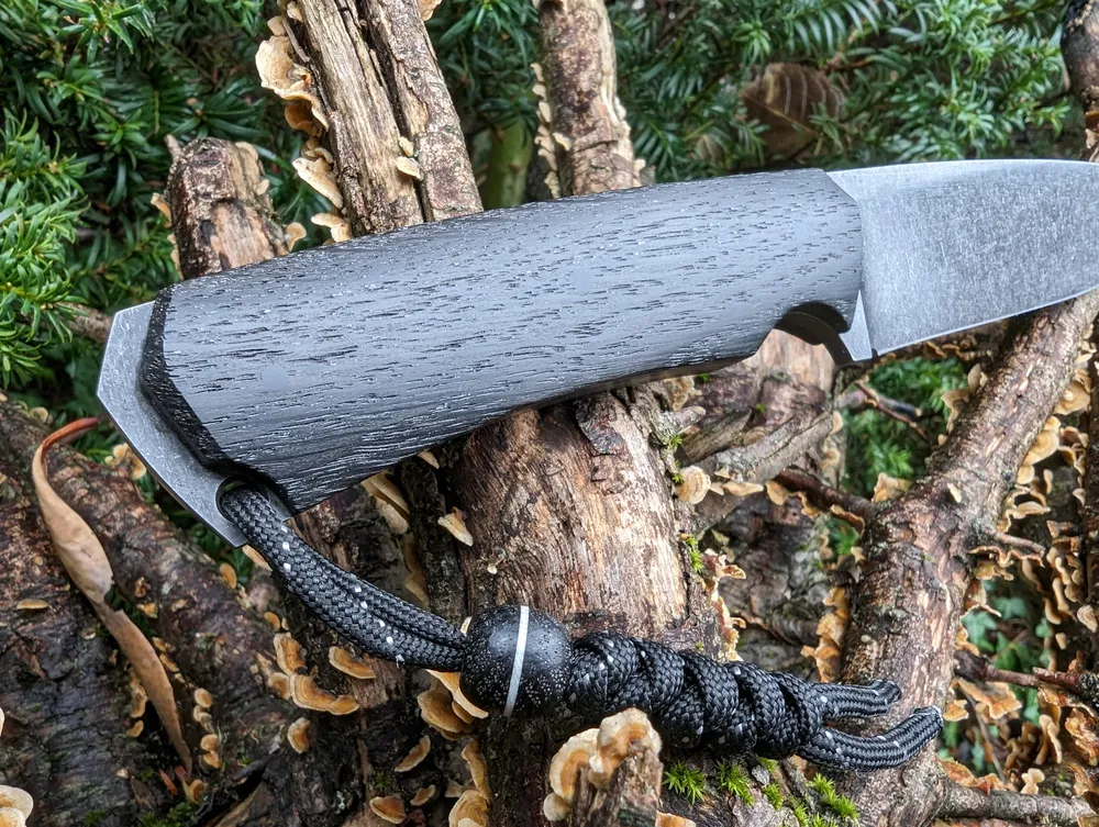 Couteau de camp artisanal manche morta – Atelier sous l’éclipse