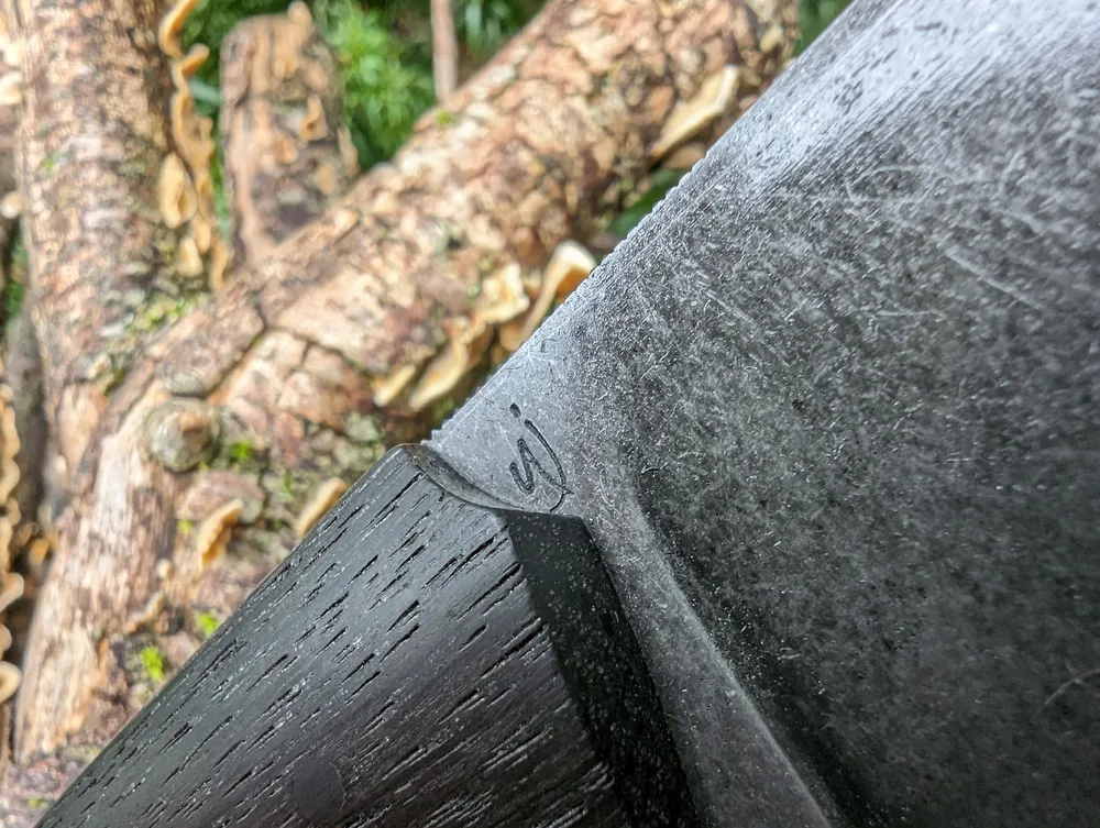 Couteau de camp artisanal morta poinçon – Atelier sous l’éclipse