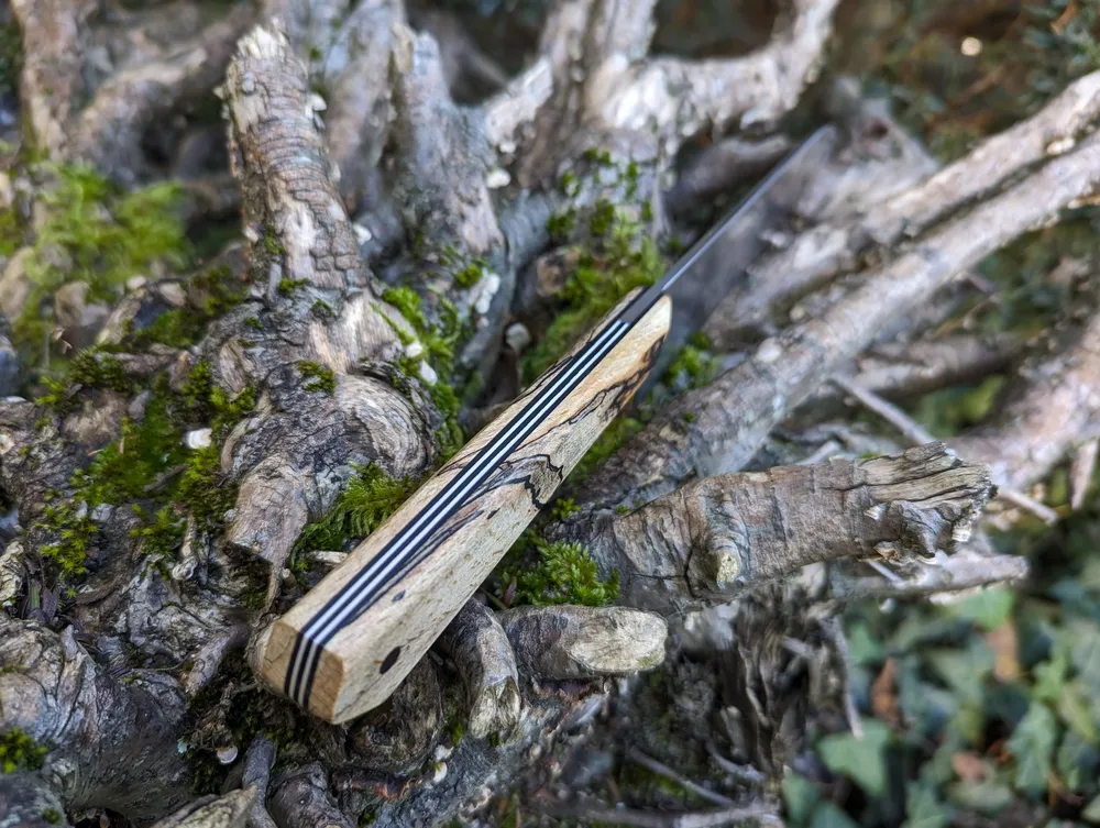 Couteau artisanal Gyuto manche hamon – Atelier sous l’éclipse