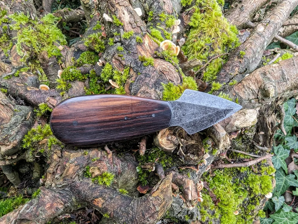 Lance à huîtres artisanal bois de fer stonewash – Atelier sous l’éclipse