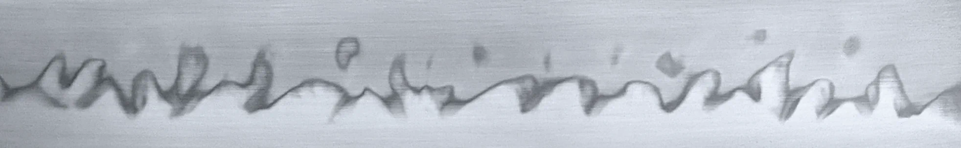 Ligne du hamon sur lame