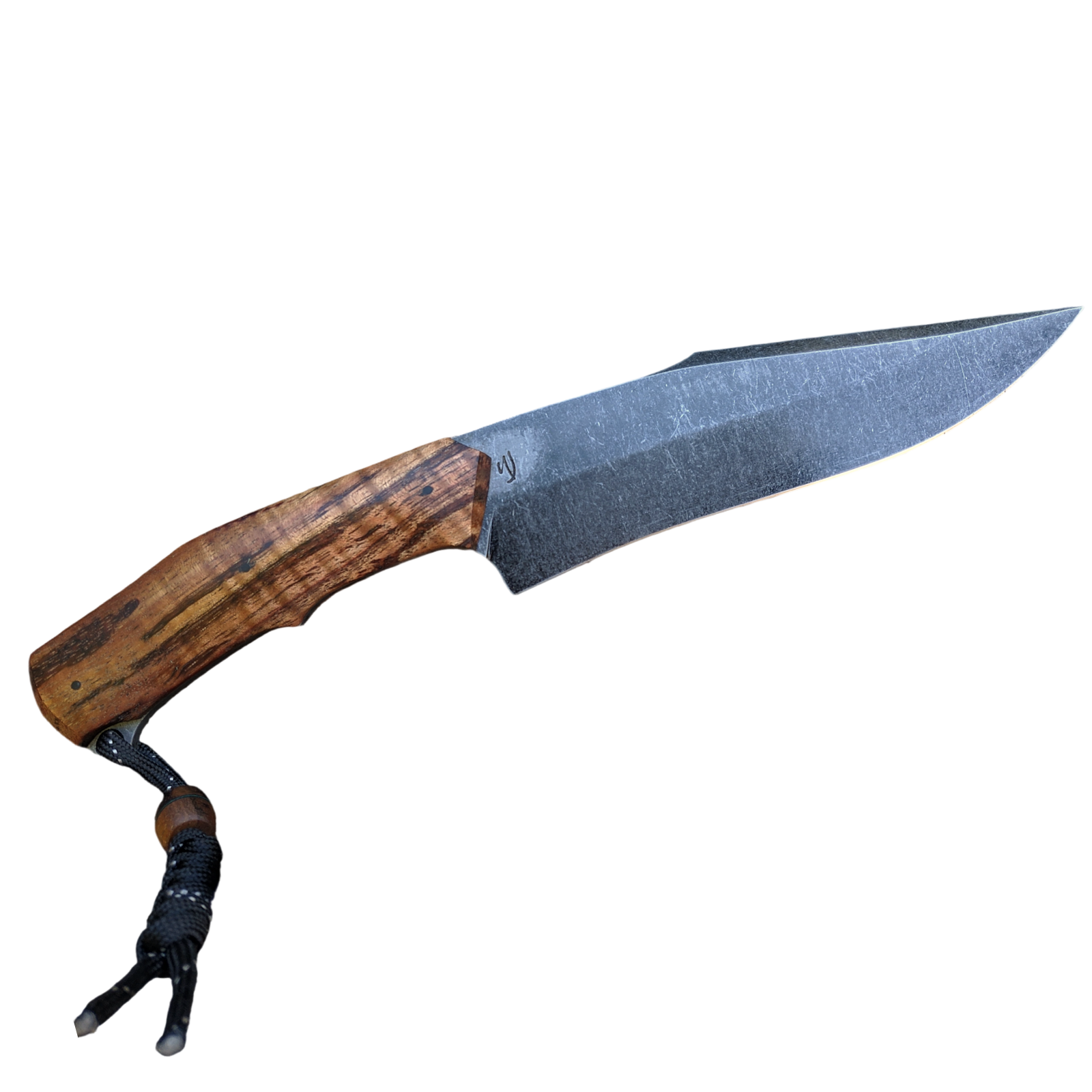 Couteau outdoor Fighter Atelier sous l'éclipse 80CRV2 Koa